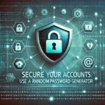 Why You Should Always Use a Random Password Generator for Account Security